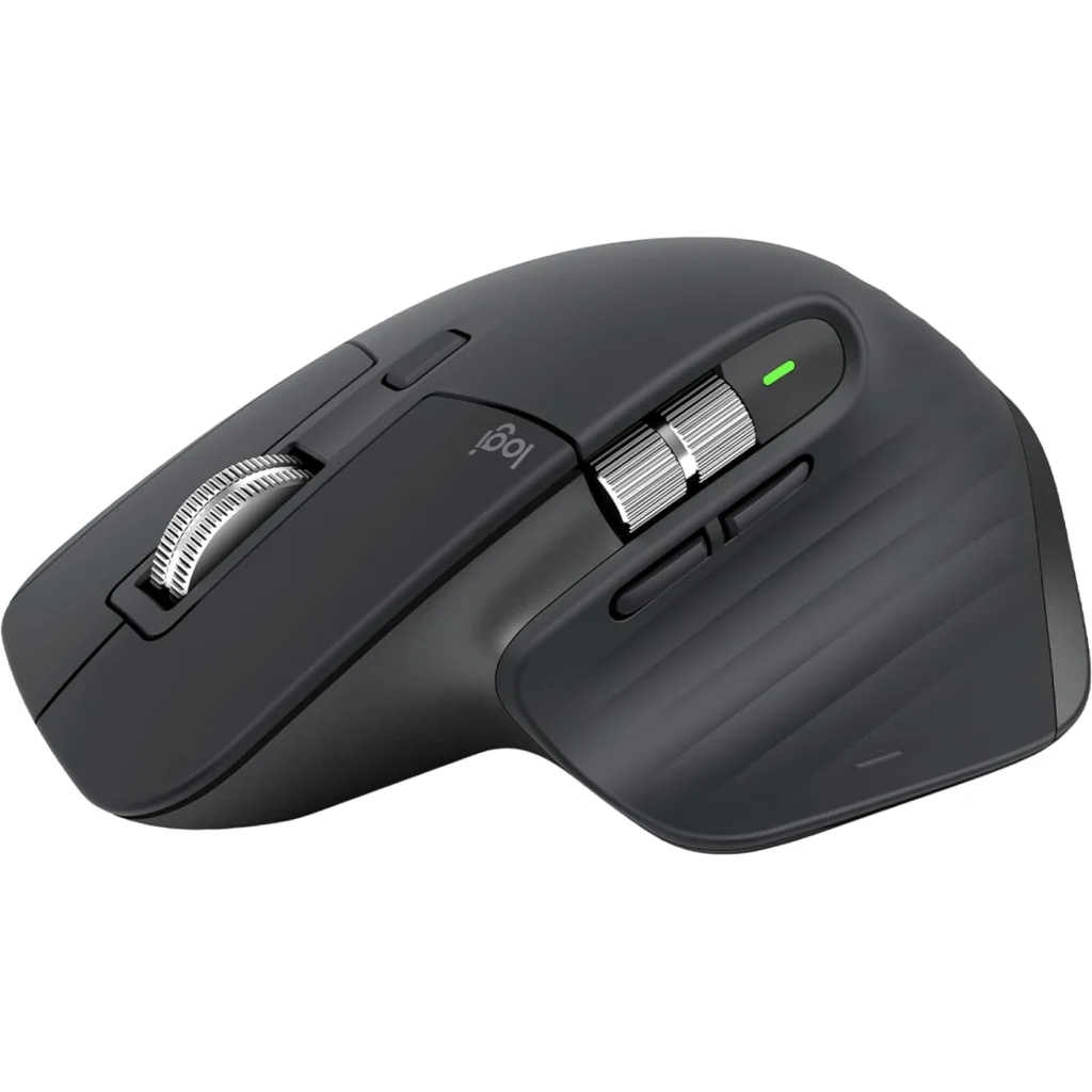 Imagen de Mouse Inalámbrico Logitech MX Master 3s Óptico 8000DPI 7 Botones Bluetooth Negro